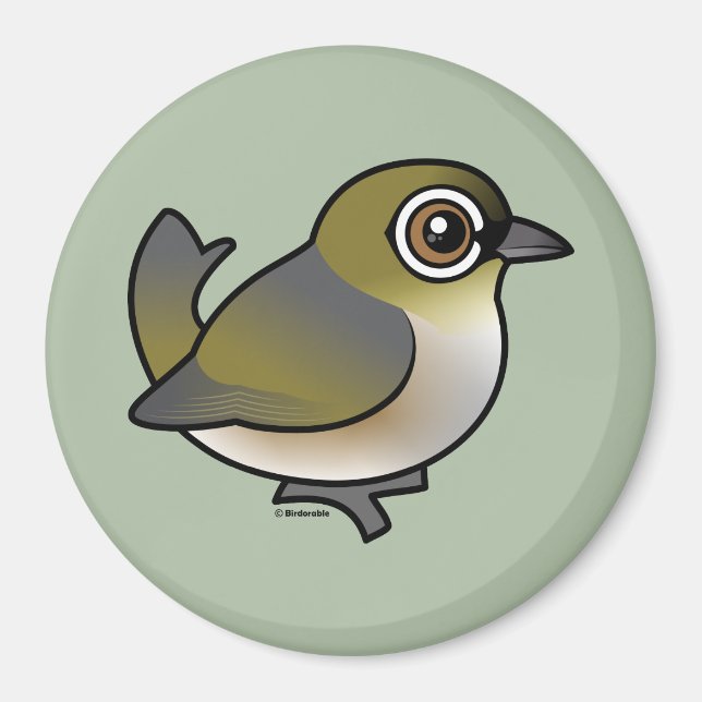 Silvereye Magnet (Framsidan)