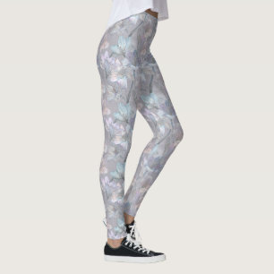 Silverfärgad Tränings- Amaryllis Charm-presenter F Leggings
