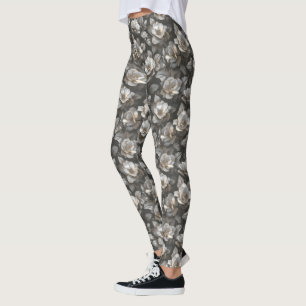 Silverfärgade Kvinnor Aktivt Slitdelar Gardenior G Leggings