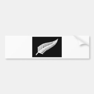 SilverFernflagga av nyazeeländskt Bildekal