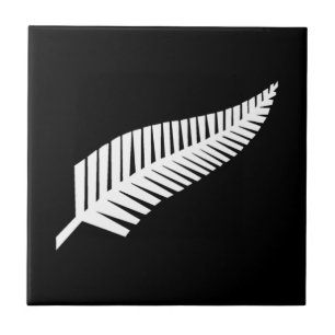 SilverFernflagga av nyazeeländskt Kakelplatta