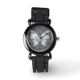 Silverfjäril Armbandsur
