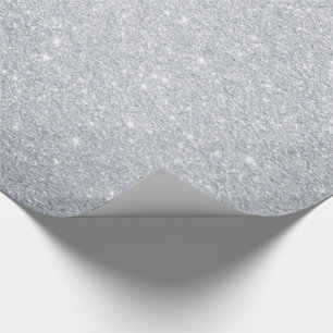 Silverglitter som slår in papper presentpapper