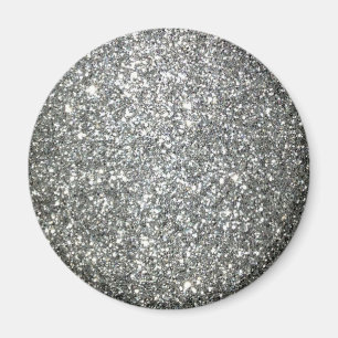 Silverglitterglamour Magnet