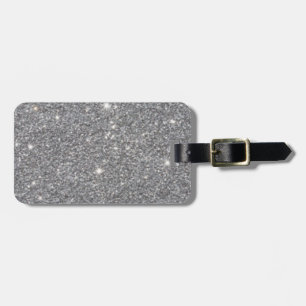 Silverglittermönster Desgin Bagagebricka