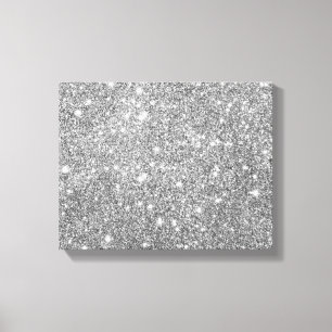 SilverglitterSparkles Canvastryck