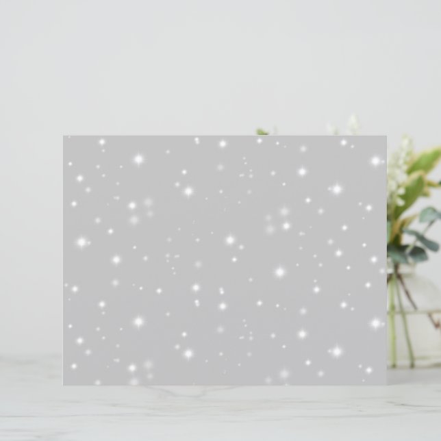 Silvergrå stjärnljus  (Stående Fram)