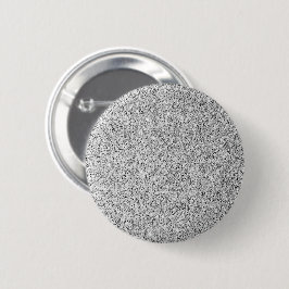Silvergrått ljus glitter gnistrar knapp