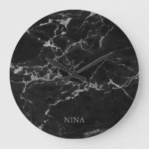 Silvergrått och svart marmorsten