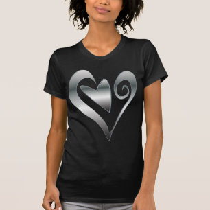Silverhjärtor T-shirt