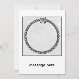 Silverklockor Inbjudningar