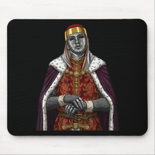 Silvermask King Baldwin Iv Guldmask Medeltida A Musmatta