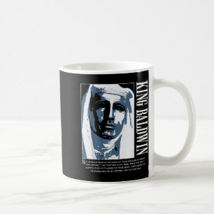 Silvermask Konung Baldwin Iv Meme Spetälske Kung W Kaffemugg