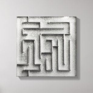 Silvermaze Canvastryck