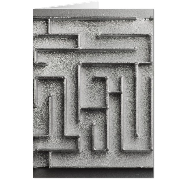 Silvermaze Hälsningskort (Framsidan)