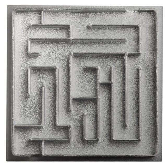 Silvermaze Kakelplatta (Framsidan)