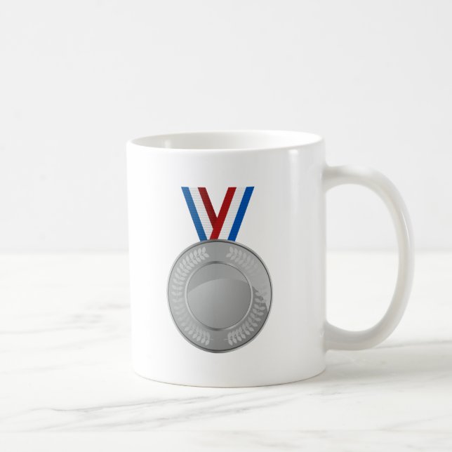 Silvermedalj Kaffemugg (Höger)