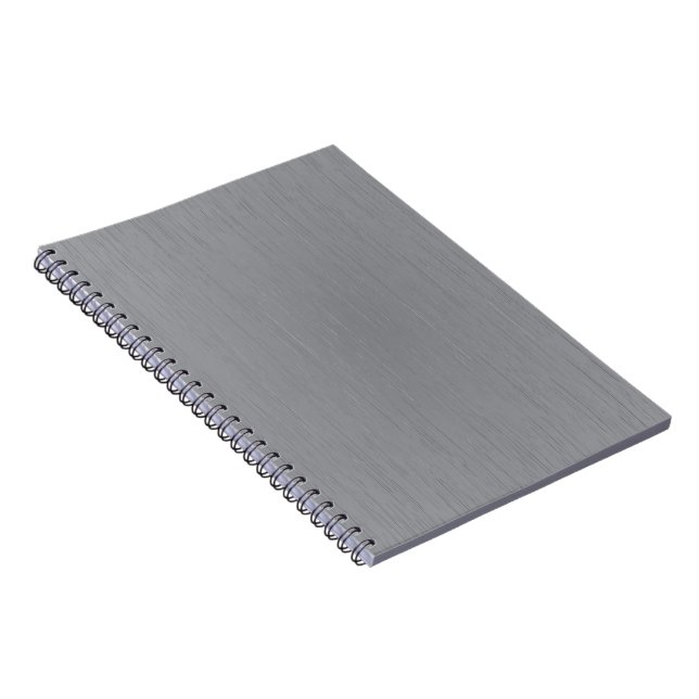 SilvermetallLook Anteckningsbok (Högra Sidan)