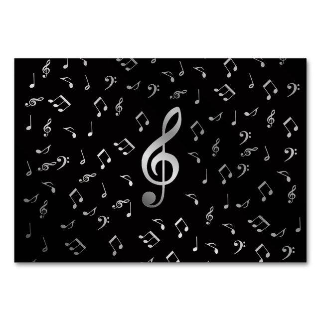 silvermusiknoter bordsnummer (Baksidan)