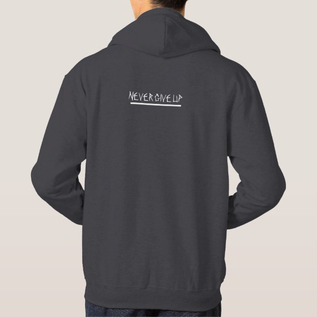 Silvermyratröja med hoodien hoodie (Baksida)