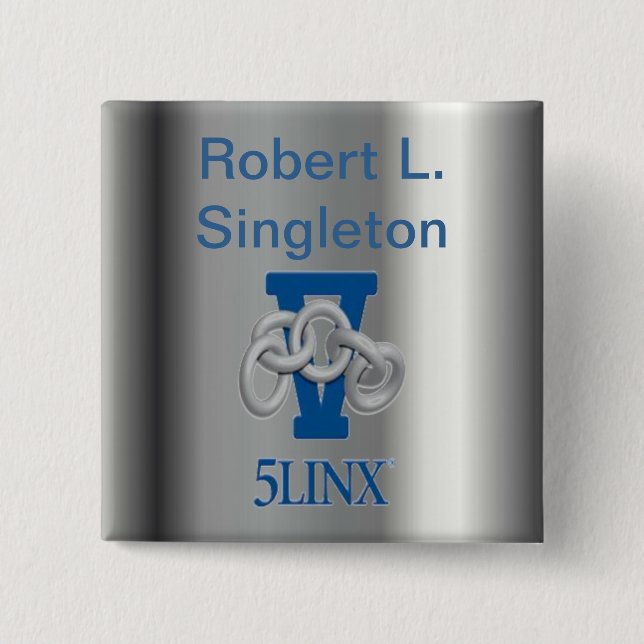 Silvernamnemblem #2 knapp (Framsida)