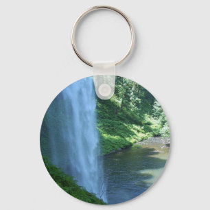 Silvernedgångdelstatspark Keychain Nyckelring