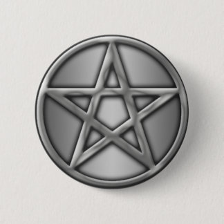 SilverPentacle på silver Knapp