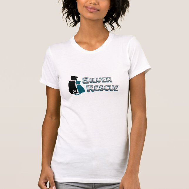 SilverräddingT-tröja Tee Shirt (Framsida)