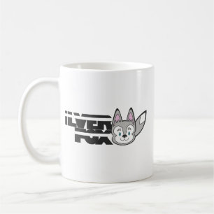 Silverrävlogotyp Kaffemugg