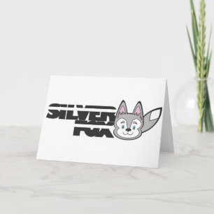 Silverrävlogotyp Kort