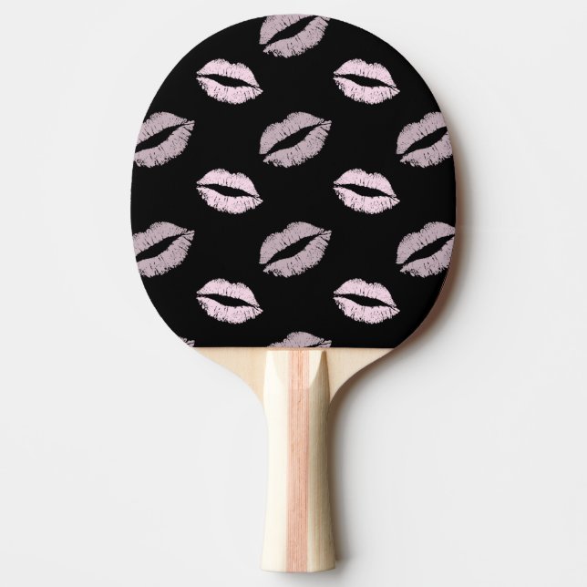 Silverrosa Pusskys Pingisracket (Framsidan)