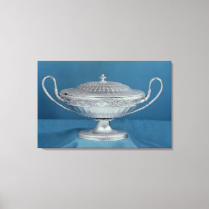 Silversås-tureen av Matthew Boulton Canvastryck