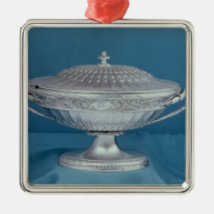 Silversås-tureen av Matthew Boulton Julgransprydnad Metall