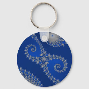SilverSeahorse Keychain Nyckelring