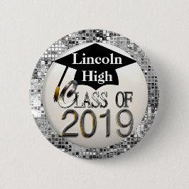 SilverSequins klassificerar av studenten 2019 Knapp