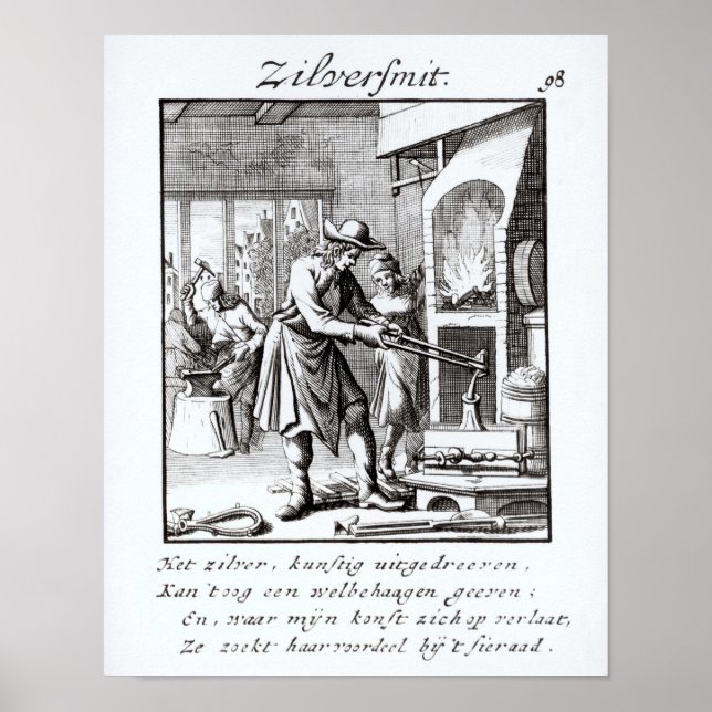 Silversmith, 1718 poster (Framsidan)