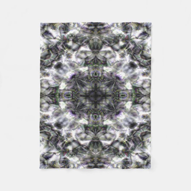 Silversnöre Fleecefilt (Framsidan)