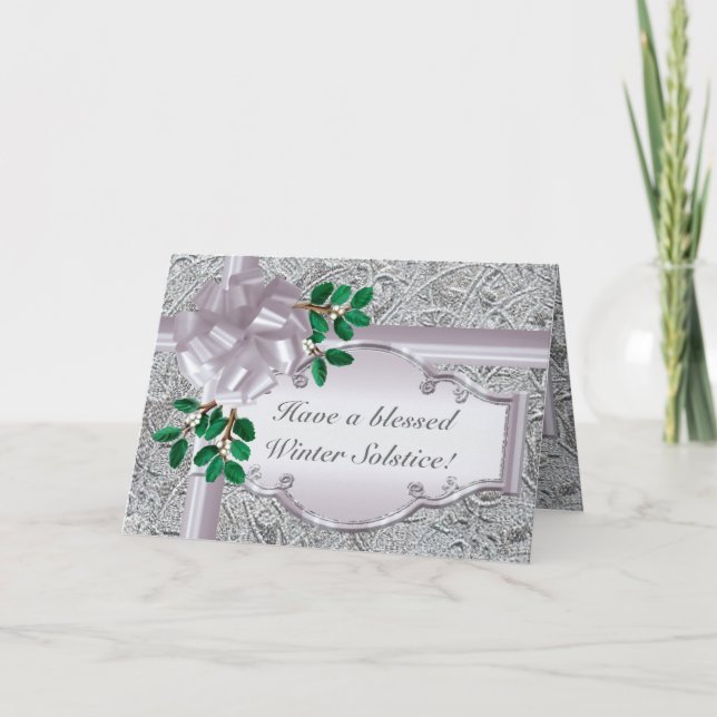 SilverSolstice Helgkort (Framsida)