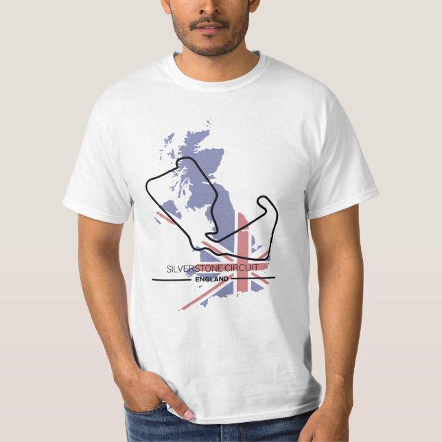 Silverstone Circuit Formula 1 T-shirt (Framsida)