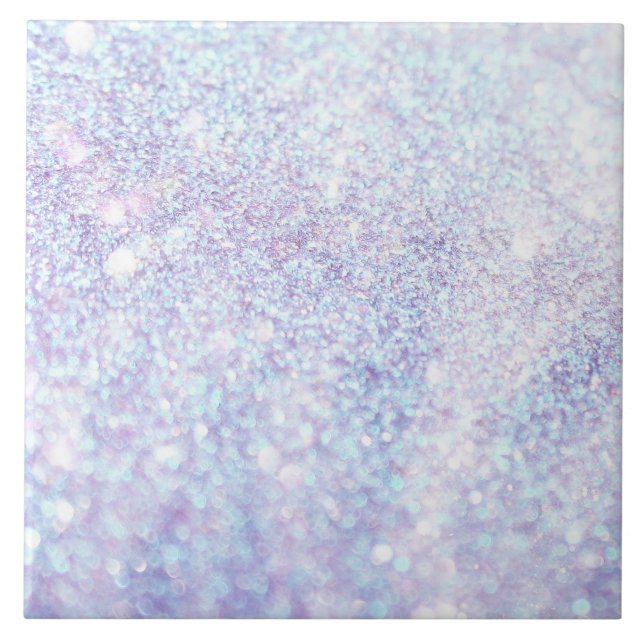 Silverstrukturglitter Kakelplatta (Framsidan)