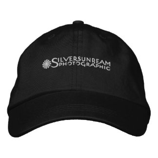 Silversunbeam Embroized Cap (endast svart) Broderad Keps