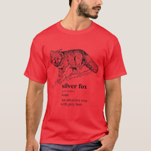 SILVERSVART RÄV T-SHIRT