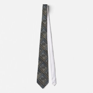 Silversvarten kvadrerar det ShapeCelticKnotwork Slips