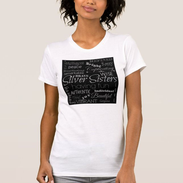 Silversystrar T-shirt (Framsida)
