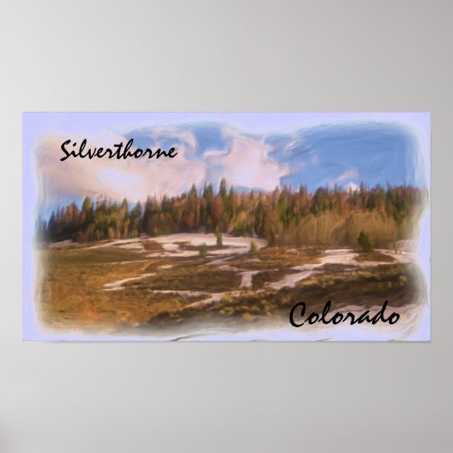 Silverthorne Colorado poster (Framsidan)