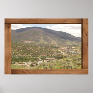 Silverthorne Colorado scenskrift poster utskrift