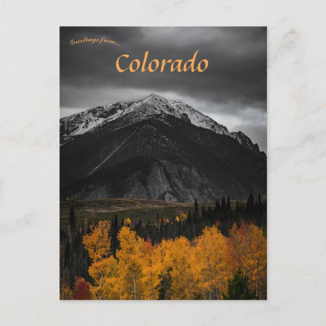 Silverthorne Colorado Vykort (Framsida)