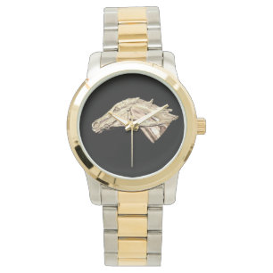 Silverthoroughbredracehorse Armbandsur