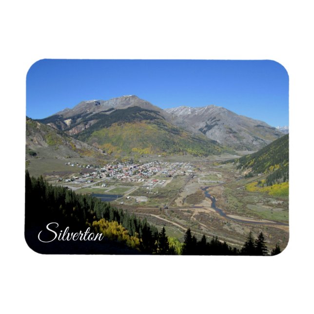 Silverton, Colorado-kylmagnet Magnet (Horisontell)