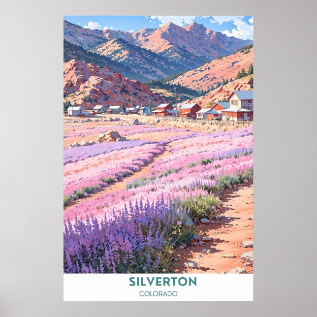 Silverton - Colorado Poster (Framsidan)